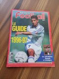 Magazine France Football Guide 1996-97 vintage, édition 13 août, Sabri Lamouchi