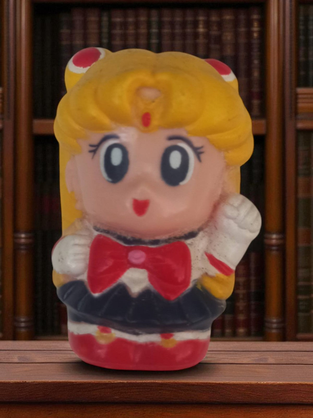 Figurine Sailor Moon rétro soft vinyl, mini-jouet ancien anime rare