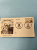 Ancienne enveloppe premier jour Gabriel Fauré 1966 philatélie musique France