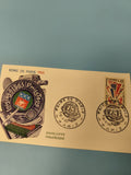 Ancienne enveloppe philatélie Foire de Paris 1965 ? cachet et timbre vintage