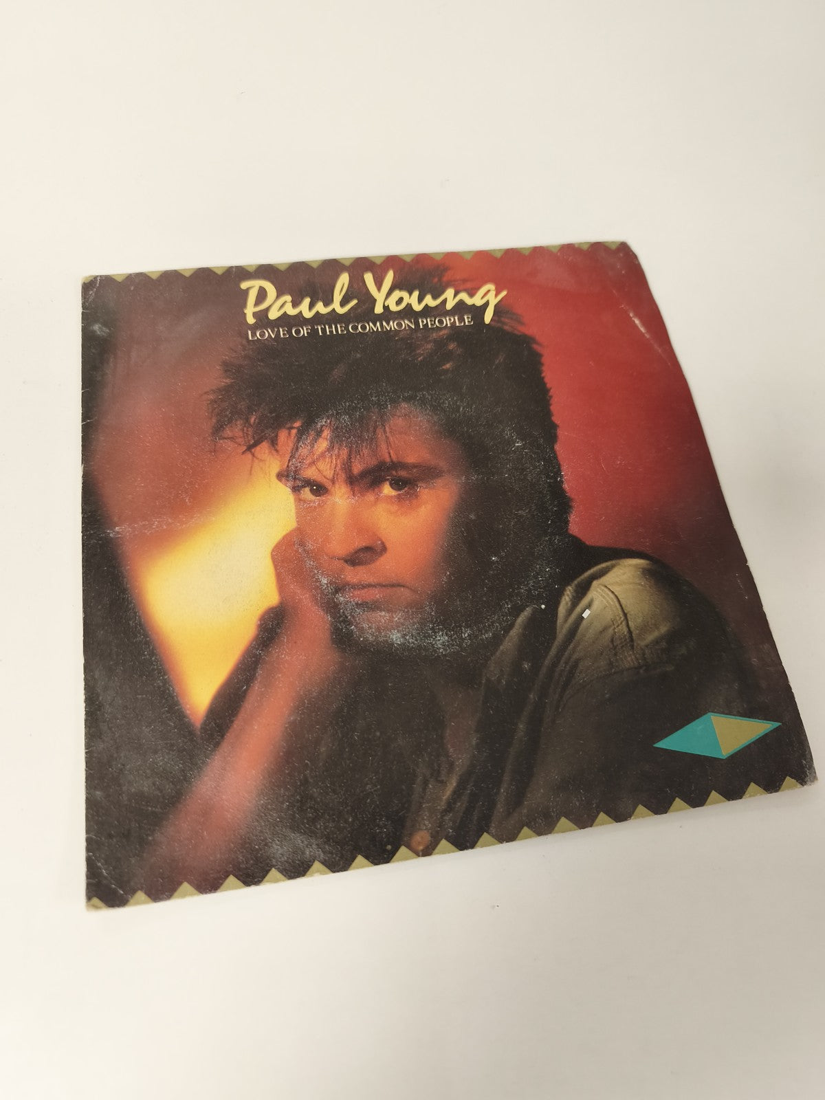 Vinyle 45 tours ancien Paul Young vintage disque rétro collection musique pop