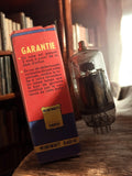 Tube radio ancien Miniwatt Dario vintage avec boîte d’origine, rétro, non testé