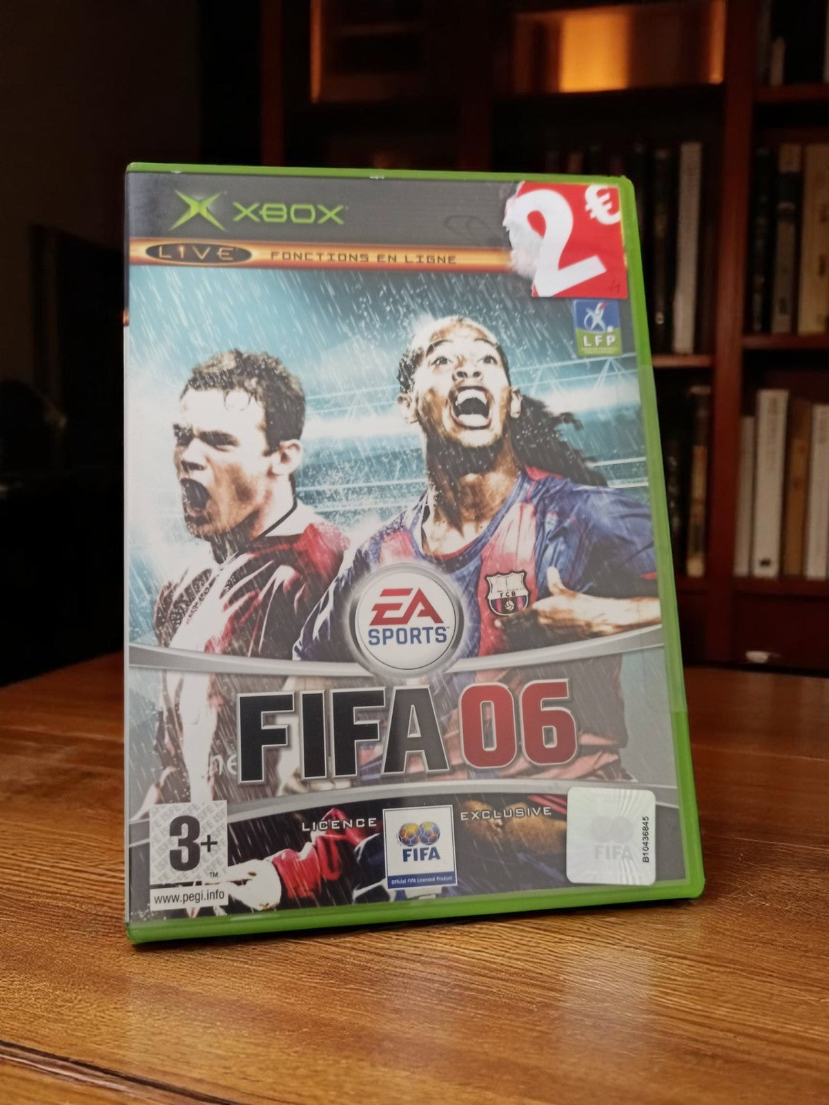 Jeu vidéo Xbox FIFA 06 complet EA Sports rétro football vintage LFP