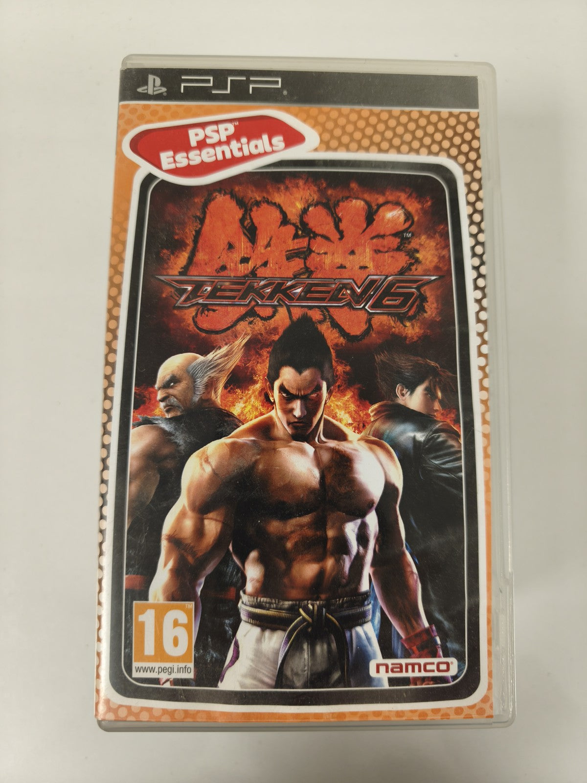 Boîte vide pour Tekken sur Sony PSP, étui officiel Playstation sans jeu