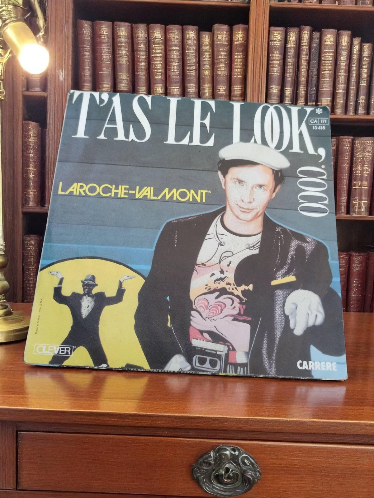 Vinyle 45 tours Laroche Valmont T'as le look coco vintage rétro années 80