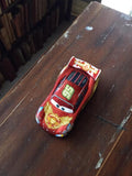 Voiture miniature Cars Disney Pixar vintage rouge Lightning McQueen