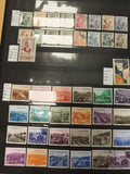 ** Lot timbres Turquie Atatürk et paysages, oblitérés et neufs, philatélie