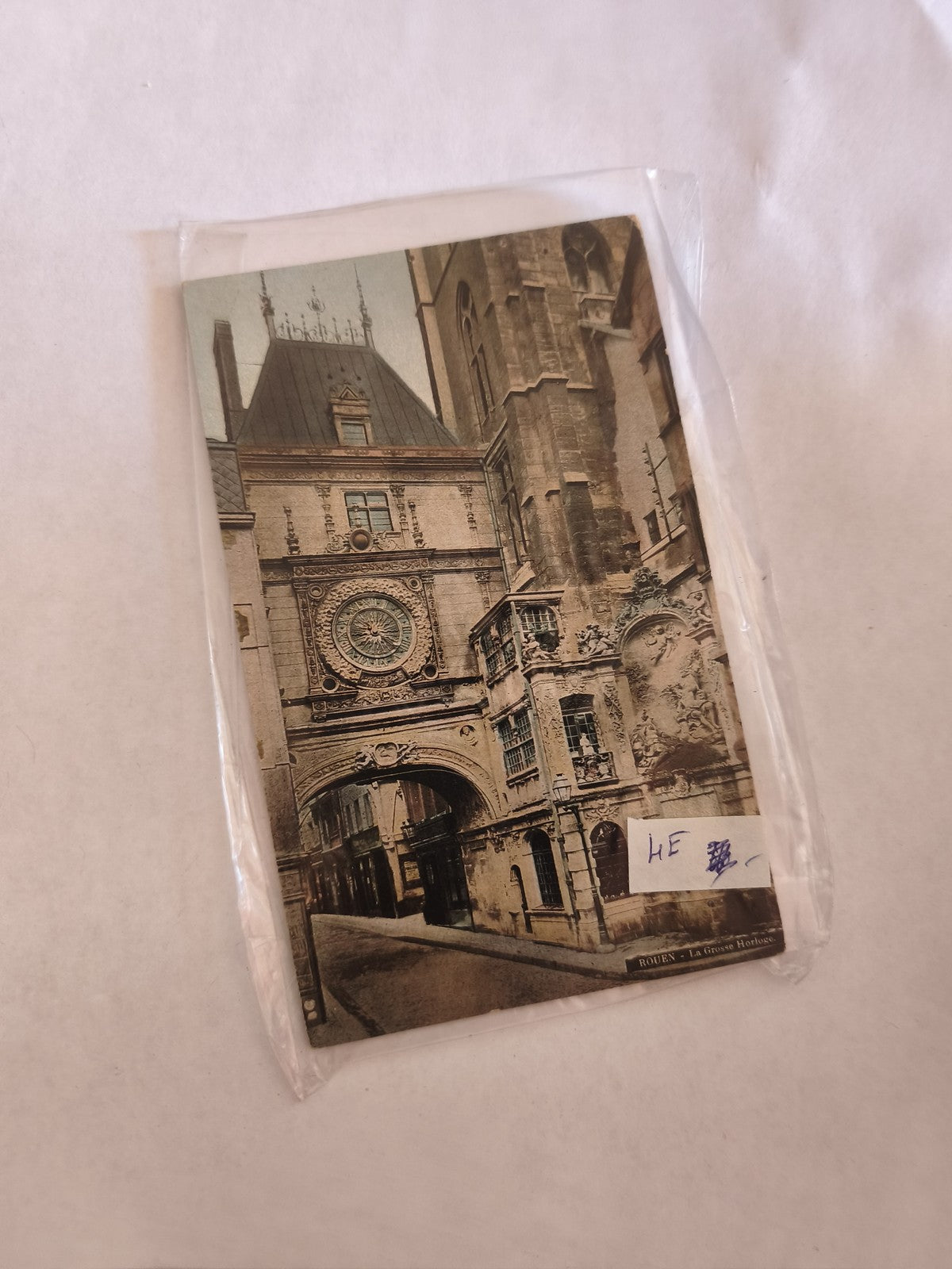 Carte postale ancienne vintage Rouen illustration rétro collection France