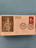 Lettre Premier Jour Madame de Pompadour Quentin de La Tour 1957 Philatélie (Ref