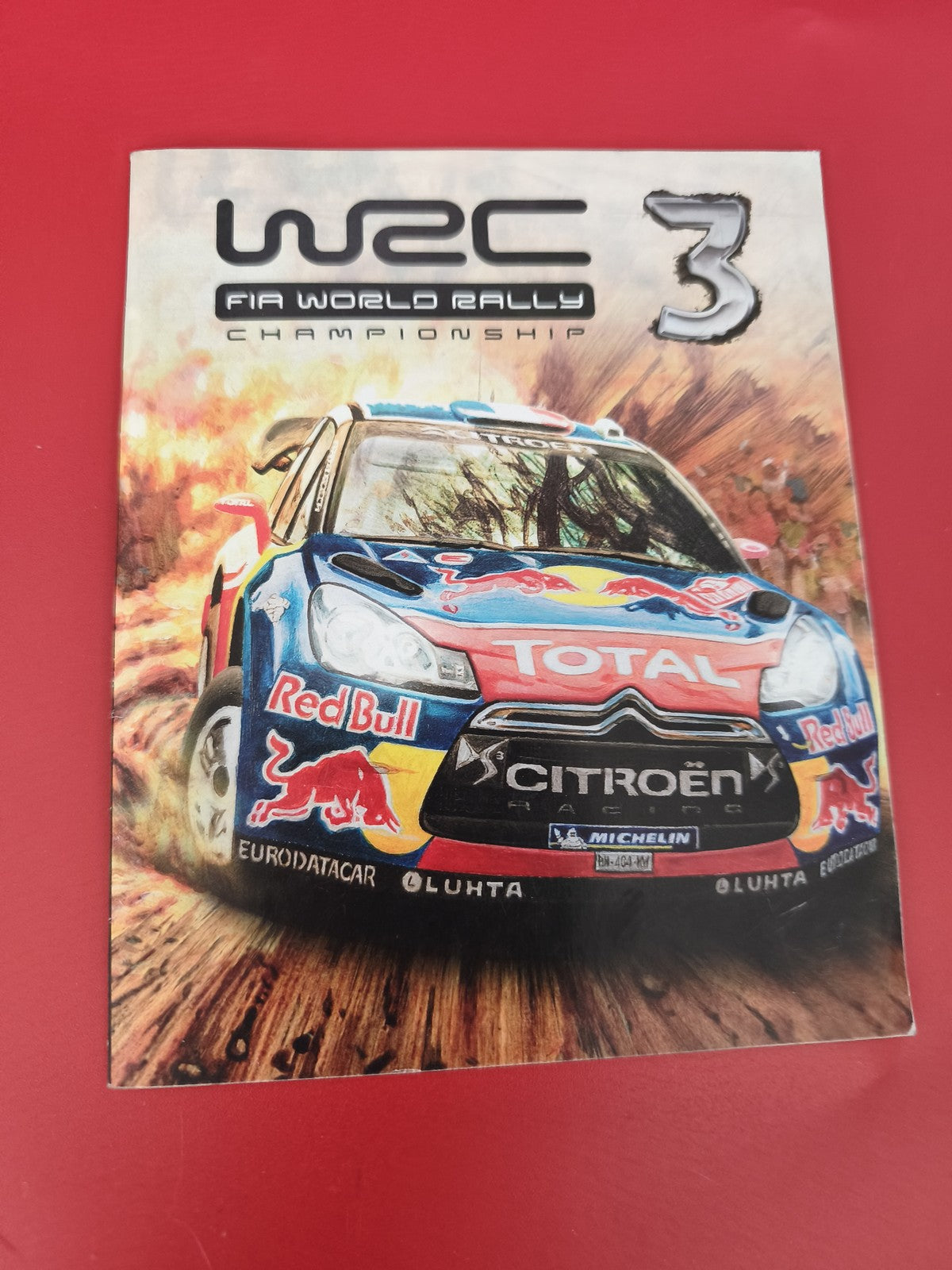 Notice originale seule pour jeu PS3 W2c 3 Playstation, manuel d'instructions