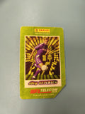 Ancienne télécarte Panini Jorg Heinrich football Telecom Italia collection vinta