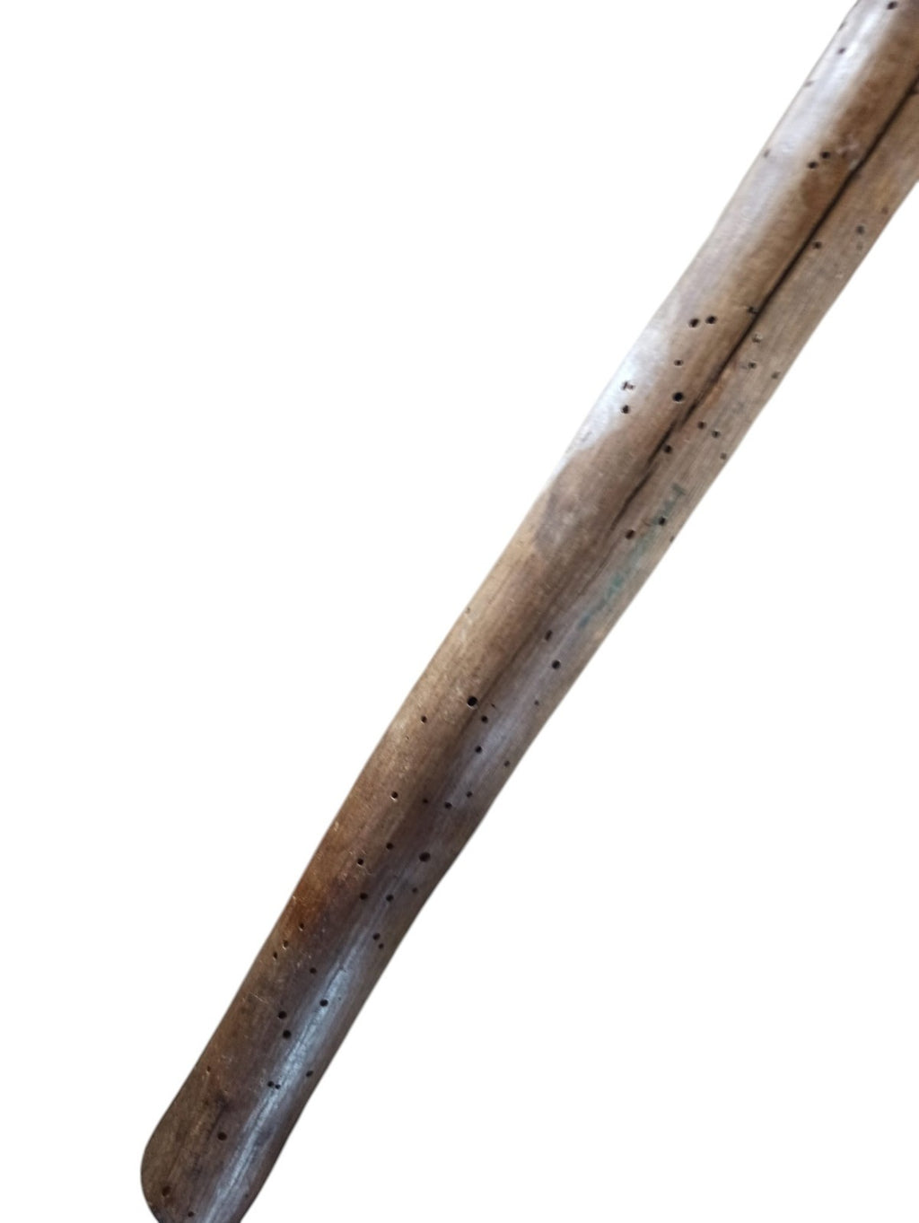 Maillet de tonnelier ancien bois XIXe, artisanal, gros marteau vintage