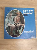 Vinyle 45 tours Angeleri BLU version originale pochette bleue Carrere (Ref 1)