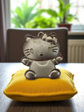 Pendentif Hello Kitty vintage finition argentée rare édition limitée femme