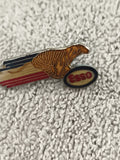 Pin's vintage Esso tigre émaillé, logo ancien, badge publicitaire (Ref 3)