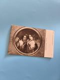 Carte postale vintage ancienne Baxter The Sisters illustration collection rétro