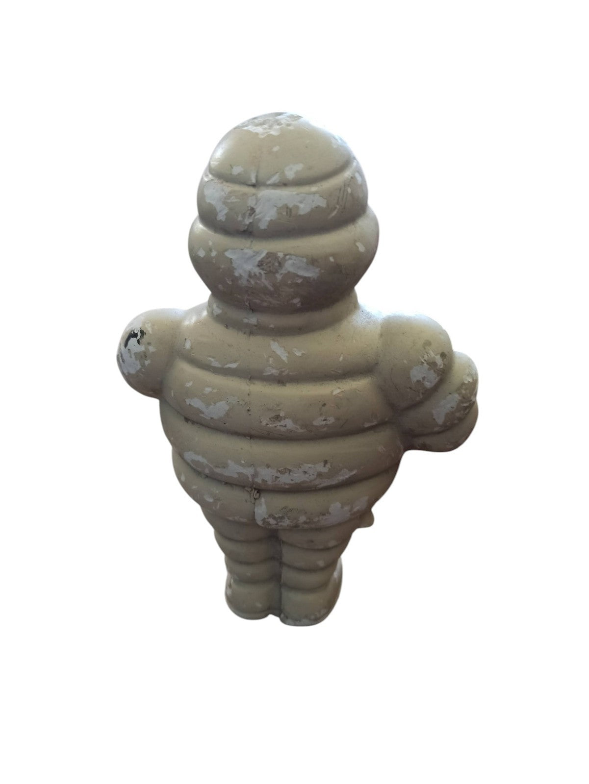 Sculpture Bibendum Michelin plâtre vintage années 50/60 déco garage ancien