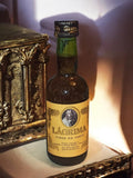 Mini bouteille vintage LÁGRIMA Vinho do Porto Manoel Poças étiquette ancienne