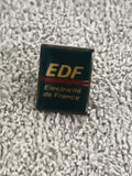 Pin's EDF Electricité de France vintage, logo émaillé, années 80 90 (Ref 9)