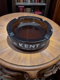 Cendrier publicitaire Kent vintage en verre soufflé