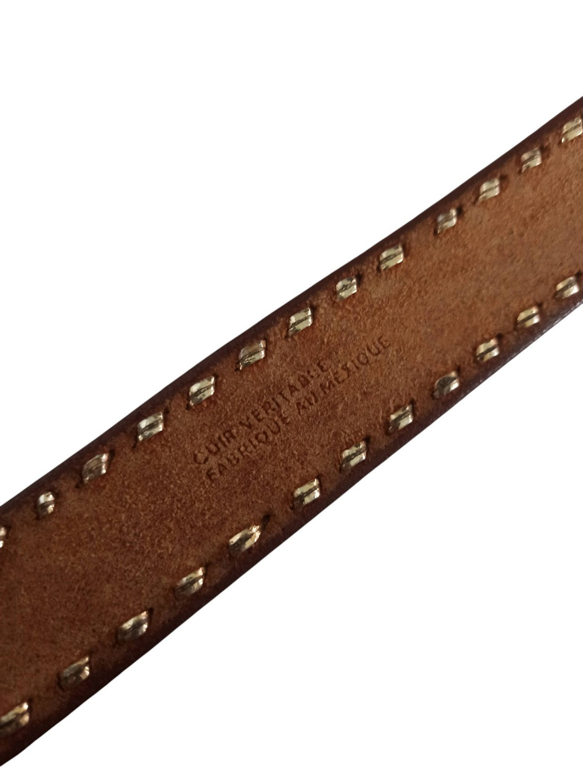 Ceinture en cuir mexicaine vintage marque Mexique