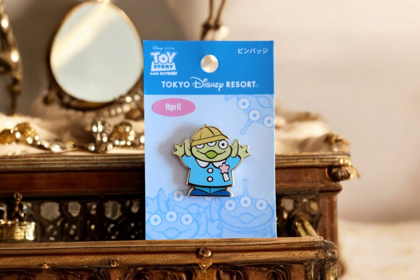 Pin's Tokyo Disneyland Toy Story Alien April Authentique Disney Resort