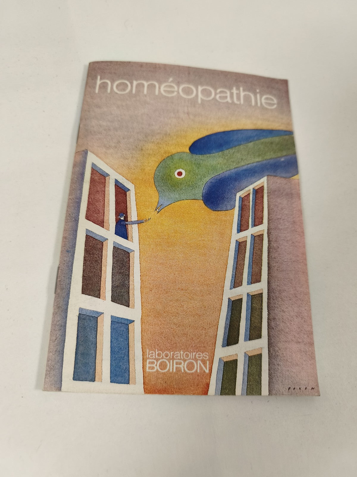 Livret ancien homéopathie vintage guide rétro médecine naturelle collection rare