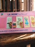 Jeu créatif vintage Miss Petticoat La Mode, coffret dessin rétro atelier Nathan