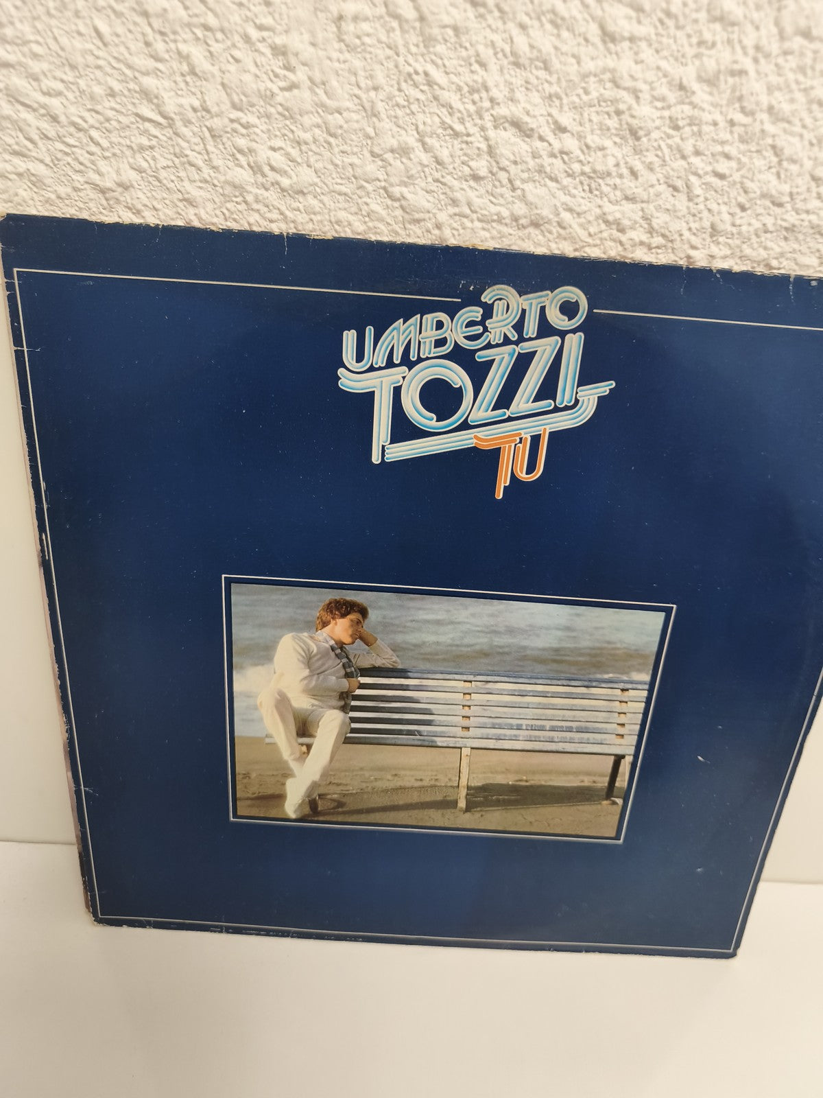 Vinyle 33 tours Umberto Tozzi TU pochette bleue LP disque italien