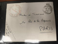 Lettre oblitérée Maroc 1956 cachet Aïn El Harrouda Paris philatélie