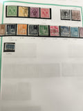 Timbres Allemagne Deutsche Post années 1940-50 oblitérés, architecture, Berlin