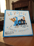 Vinyle 45T vintage Symphonium "Le Voyage à Travers l'Opérette" pochette illustré