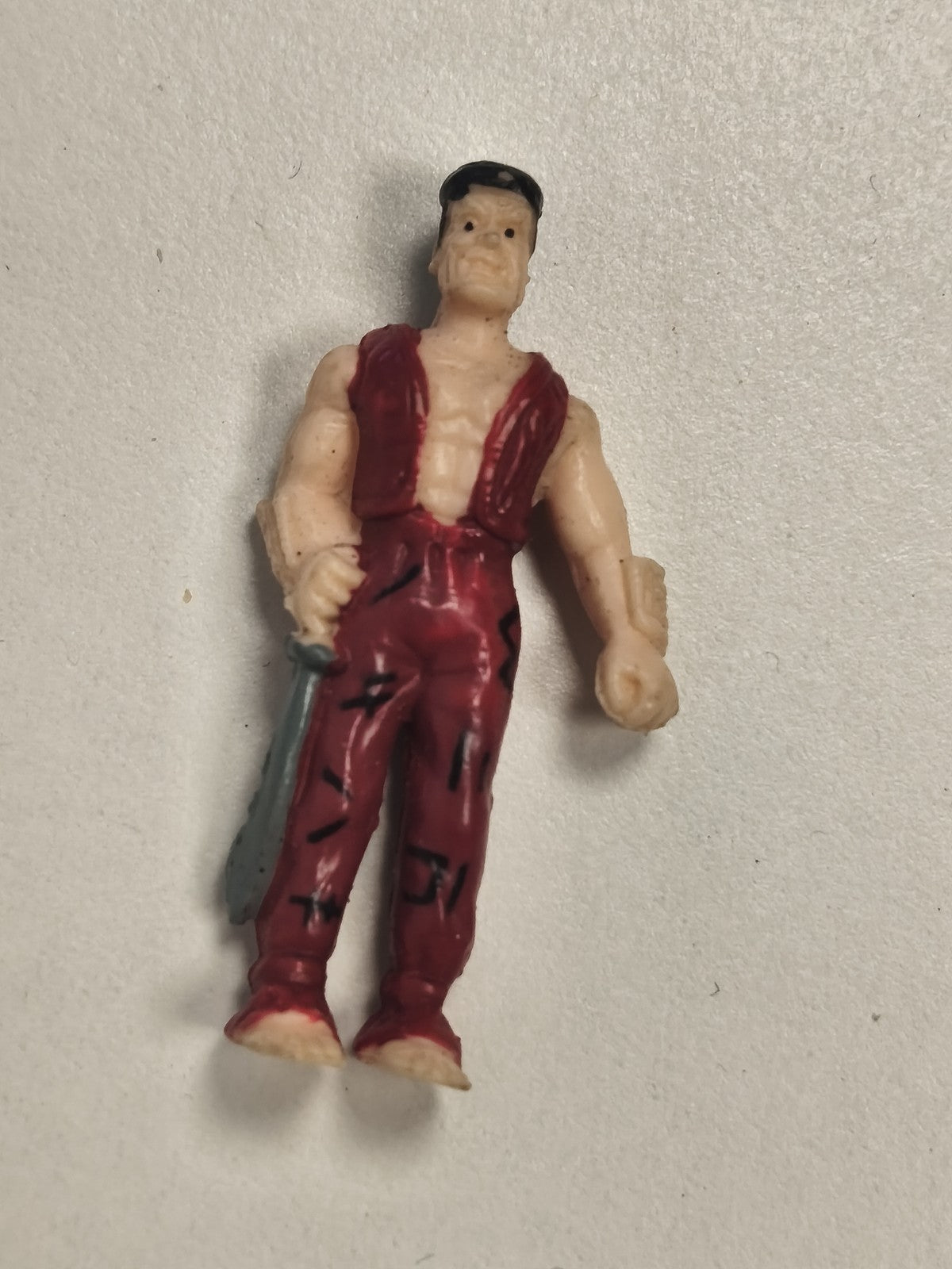 Figurine Action Man Hasbro arts martiaux jouet articulé d'occasion plastique