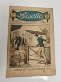 Journal ancien Lisette 1934, couverture illustrée, L'Enfant du Naufrage