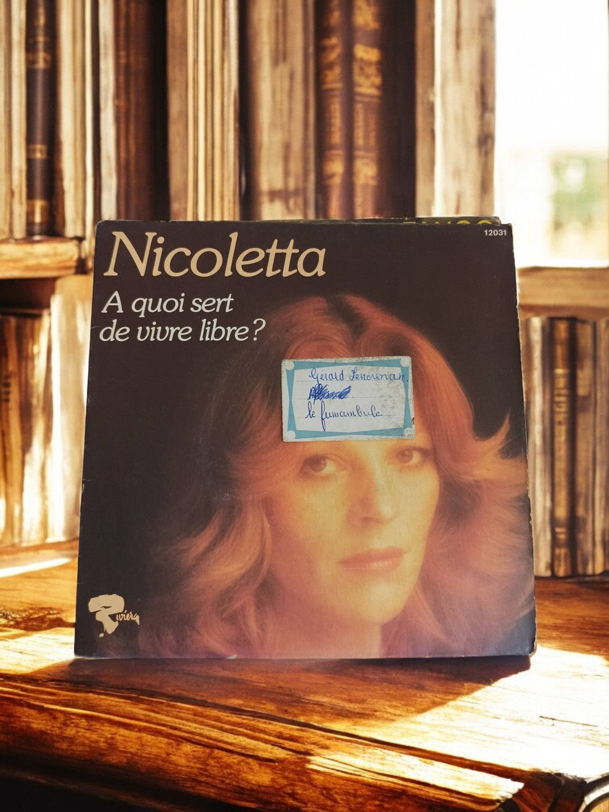 Disque vinyle 45 tours Nicoletta A quoi sert de vivre libre ? vintage rétro