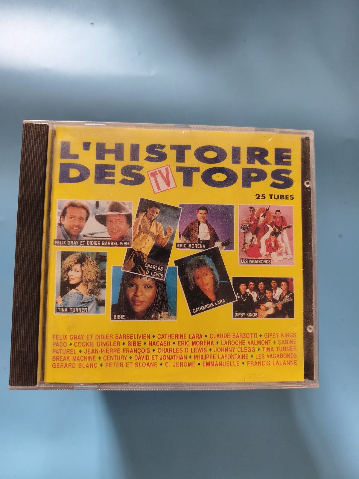 CD audio L'histoire des Tops TV musique française émissions télé compilation occ
