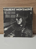 Vintage 45 tours ancien disque vinyle Gilbert Montagné collection musique rétro