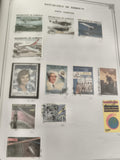 Timbres République de Djibouti oblitérés avion personnages thèmes variés philaté