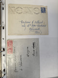 Lot anciennes enveloppes philatélie France Savoie oblitérées collection vintage