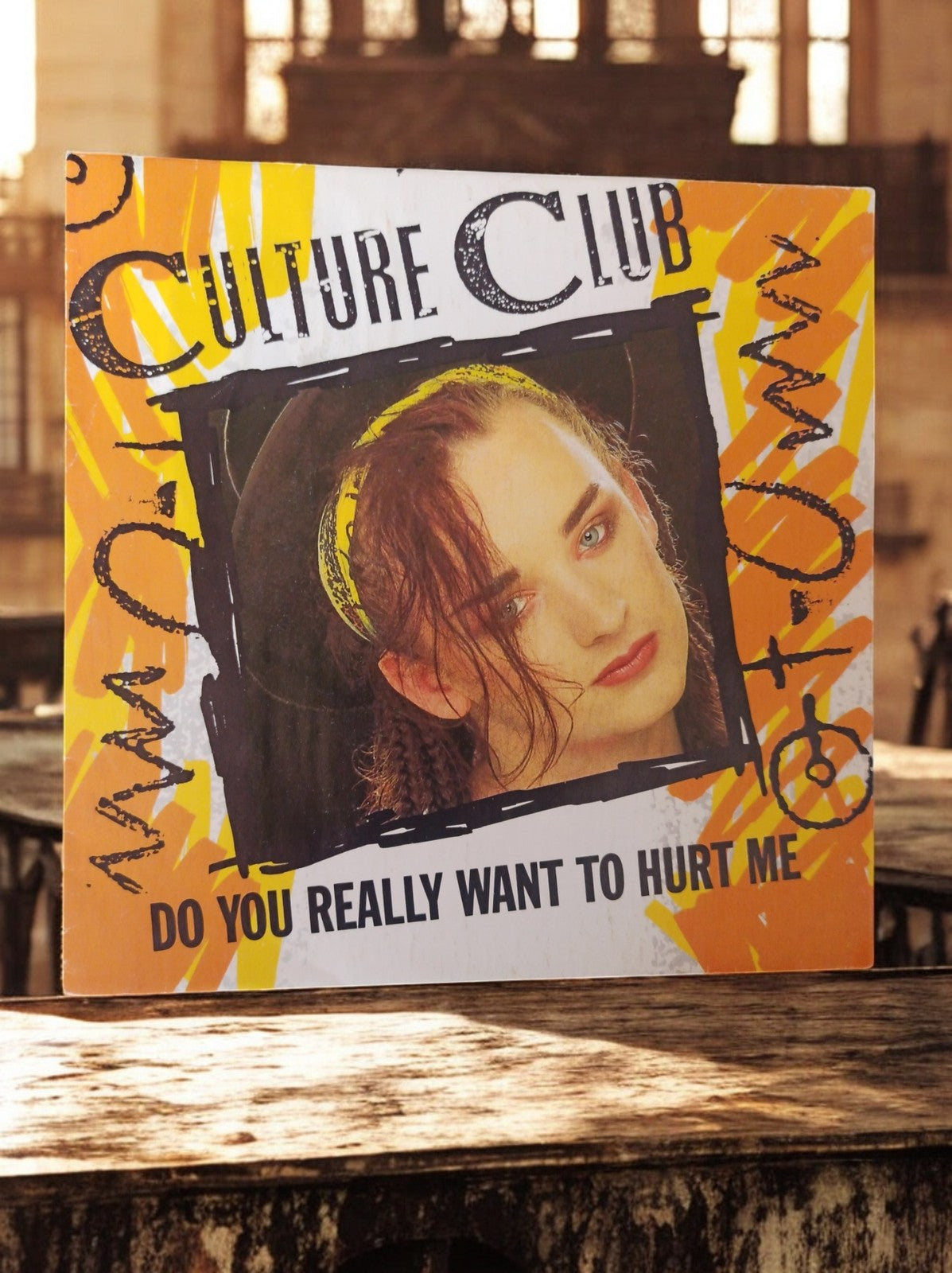 Vinyle 45T Culture Club Do You Really Want to Hurt Me vintage pop années 80