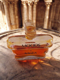 Miniature parfum vintage MOODS Krizia flacon design années 80 rare ancien
