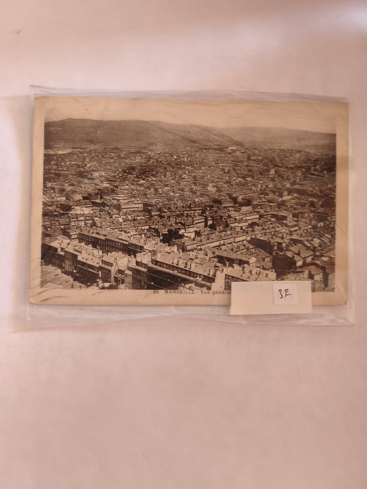 Carte postale ancienne vintage Marseille rétro collection ville port France