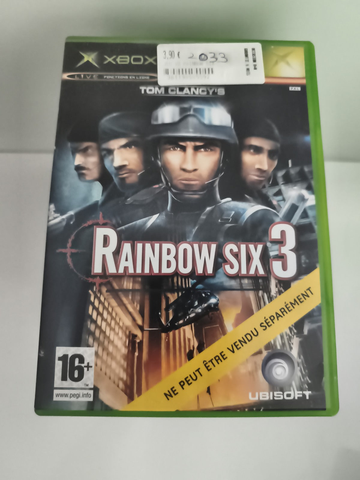 Jeu Xbox Rainbow Six 3 Tom Clancy’s Ubisoft 16+ version française