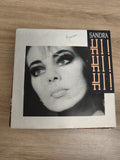 Vinyle 45 tours Sandra Hi! Hi! Hi! pochette écriture bleue, disque d'occasion