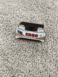 Pin's Peugeot Esso vintage voiture course émaillé sport auto (Ref 3)