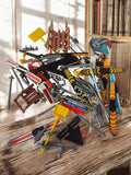 Lot accessoires Playmobil vintage années 70 signalisation ski traîneau rétro