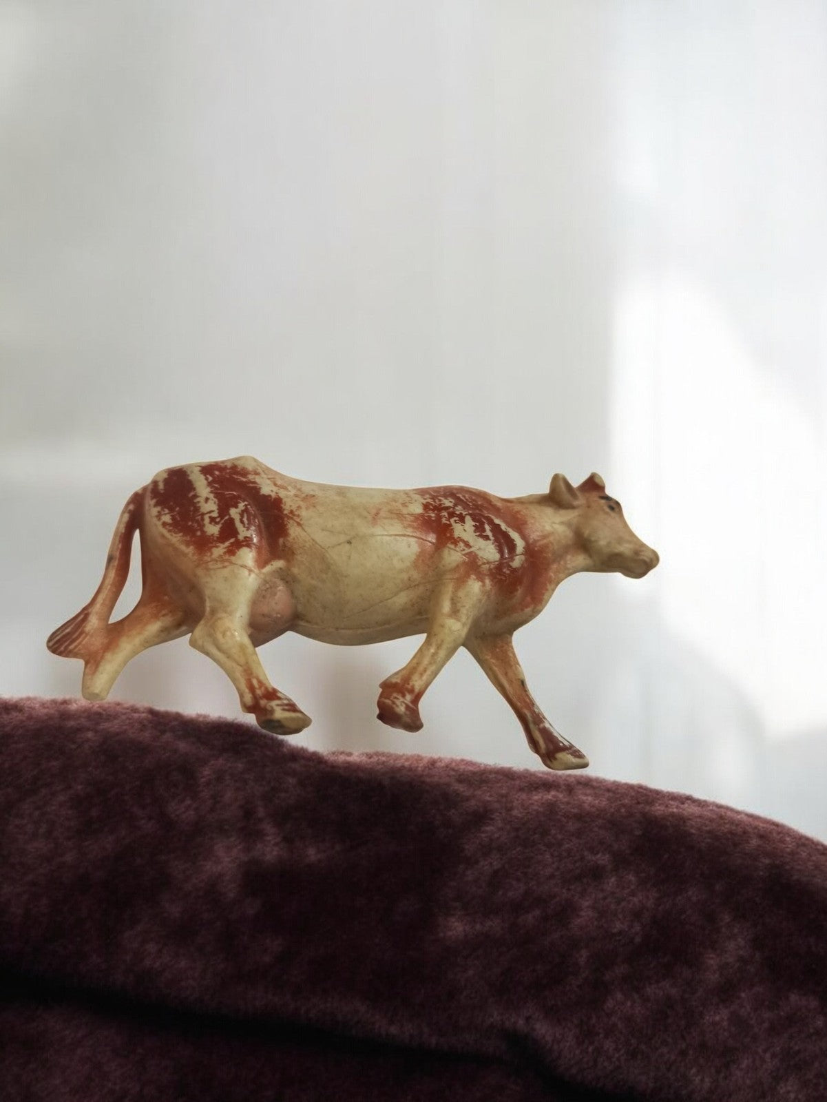 Figurine vache ancienne Starlux vintage ? statuette rétro animalier d'occasion