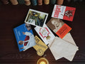 Lot cartes publicitaires vintage années 60 déco rétro ancien papier