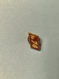 Vintage pin's le 74 émaillé rouge blanc collection badge rétro ancien