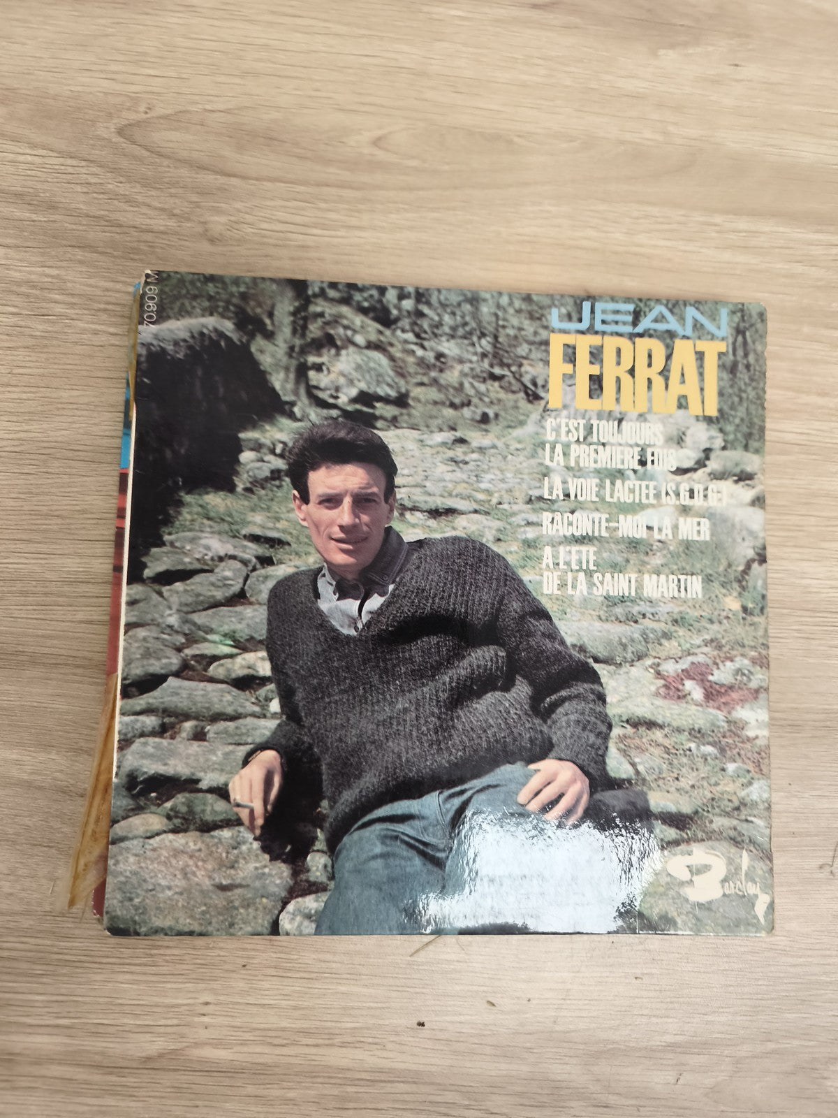 Vinyle 45T Jean Ferrat ? C?est toujours la première fois, pochette photo couleur